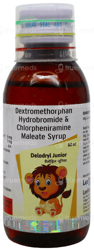 Delodryl Junior Syrup 60Ml